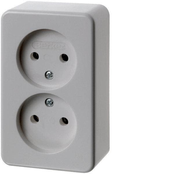 Hager Berker Wandcontactdoos (WCD Schakelmateriaal), Doe-het-zelf en Verbouw, Elektra en Kabels, Overige typen, Nieuw, Verzenden