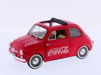 Schaal 1:16 Solido Fiat 500 Coca Cola #2417 (Autos), Ophalen of Verzenden, Gebruikt