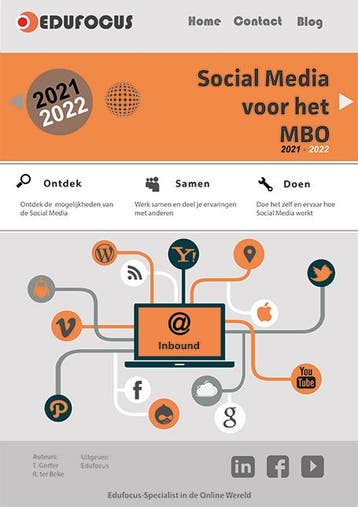 Social Media voor het MBO 2021 2022 9789492442703, Boeken, Verzenden, Zo goed als nieuw