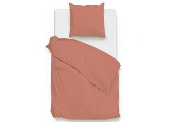 ZoHome Dekbedovertrek Satinado Canyon Rose - 100% Katoen-Sat, Nieuw