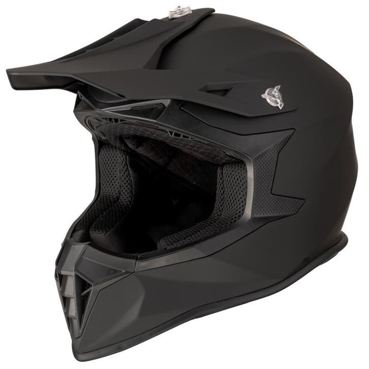 VINZ Luis - Mat Zwart, Motoren, Kleding | Motorhelmen, XXL, Offroadhelm, Verzenden