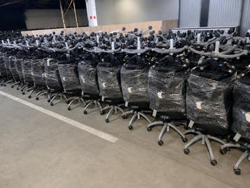Grote partij RH Logic 400 bureaustoelen - 2 jaar garantie, Gebruikt, Zwart, Ophalen of Verzenden, Bureaustoel
