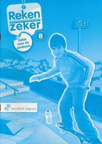 Reken Zeker Antwoorden Rekenschrift Zeker naar de eindtoets, Verzenden, Nieuw