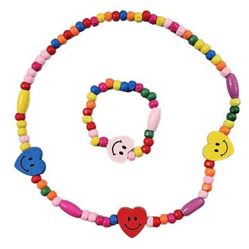 Fako Bijoux - Kinderketting en Armband - Hartjes, Verzenden, Nieuw