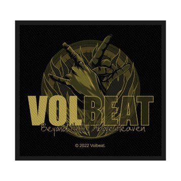 Volbeat - Beyond Hell - patch officiële merchandise, Ophalen of Verzenden, Nieuw, Kleding