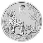 1 kilo zilveren Lunar munt 2022, Postzegels en Munten, Verzenden