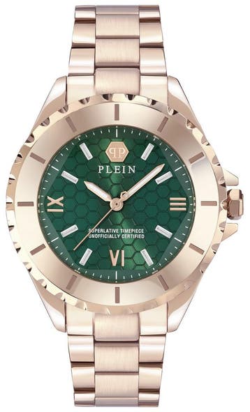 Philipp Plein PWPOA0824 Plein Heaven dameshorloge, Overige merken, Staal, Verzenden, Polshorloge