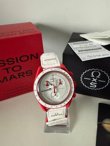 Omega x Swatch - Mission to Mars, MoonSwatch - Zonder, Nieuw