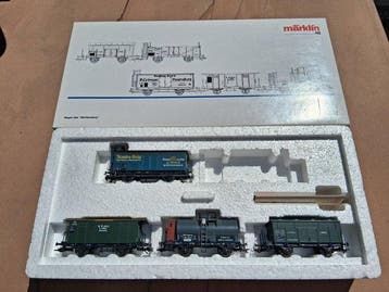 Märklin H0 - 4510 (Set) - Modeltrein goederenwagon (1) - 4, Hobby en Vrije tijd, Nieuw