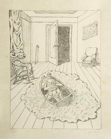 Giorgio De Chirico (1888-1978) - Il ritorno di Ulisse
