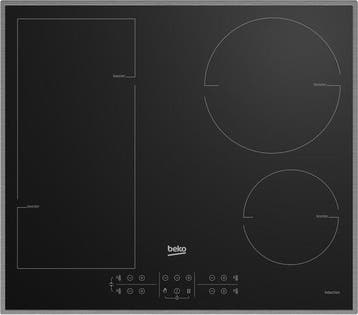 Beko HII 64200 FMTX inductiekookplaat | Flex inductie | 2, Witgoed en Apparatuur, Kookplaten, Verzenden, Nieuw
