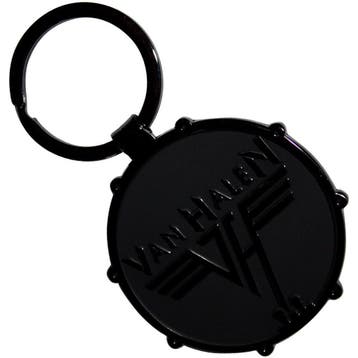 Van Halen Retro Logo Drum Sleutelhanger off. merchandise, Ophalen of Verzenden, Nieuw, Gebruiksvoorwerp