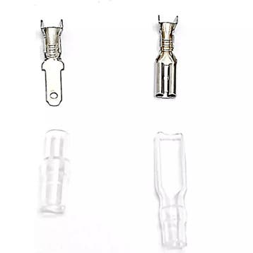 Falkx Dynamo koplamp stekker set - 10 sets - mannetje/vro..., Ophalen of Verzenden, Nieuw
