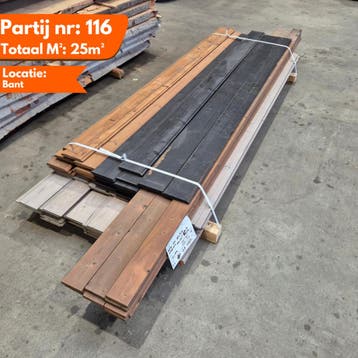 Diverse Thermowood Planken 2400-3300x90-145x18mm, Ophalen of Verzenden, Nieuw