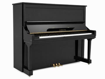 Yamaha YU3 (2000), Muziek en Instrumenten, Piano's, Verzenden, Zo goed als nieuw, Zwart