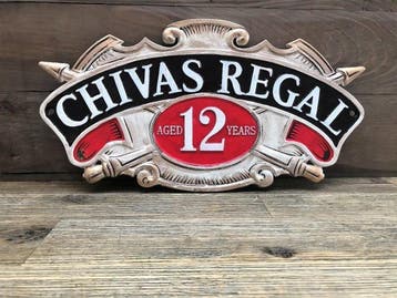 Chivas Regal - Reclamebord - Gietijzer, Antiek en Kunst