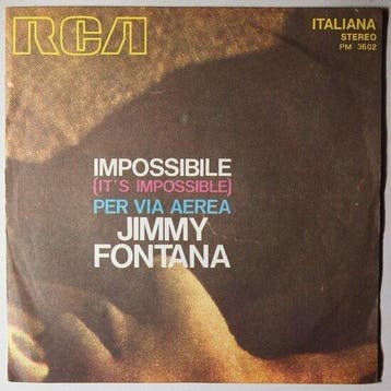 Jimmy Fontana - Impossibile - Single, Cd's en Dvd's, Verzenden, Nieuw in verpakking