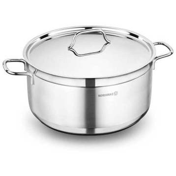 Korkmaz RVS Kookpan 1.8L – Compacte Pan Geschikt Voor, Ophalen of Verzenden, Nieuw
