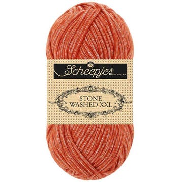 Scheepjes Stone Washed XXL – 883 Realgar Red – Super Chunk, Ophalen of Verzenden, Nieuw
