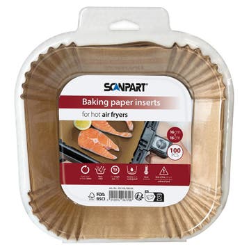 ScanPart airfryer bakpapier vierkan van €9,99 voor €5,00, Ophalen of Verzenden, Nieuw