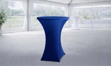 Statafelrok voor statafel 80 tot 85 cm blauw - statafelhoes, Ophalen of Verzenden, Nieuw, Versiering