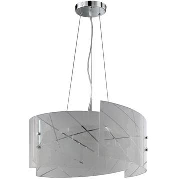 LED Hanglamp - Hangverlichting - Trion Sandra - E27 Fitting, Huis en Inrichting, Ophalen of Verzenden, Nieuw, Glas, Overige fittingen