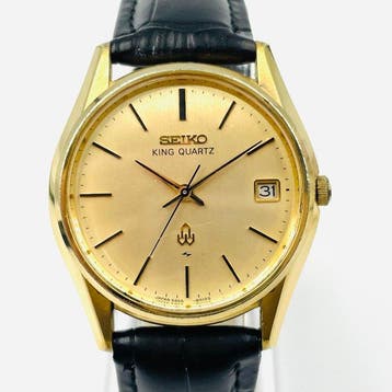 Seiko - King Quartz Champagne Gold Dial - Zonder