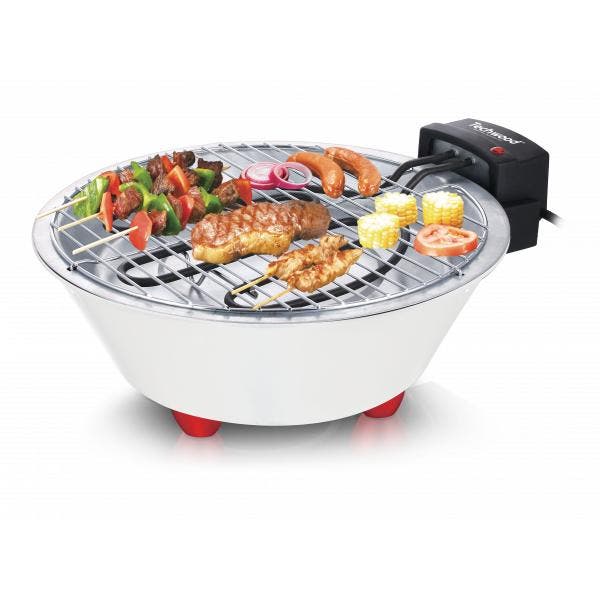 Techwood - 801 - Elektrische barbecue - Ø31 cm -, Tuin en Terras, Houtskoolbarbecues, Verzenden