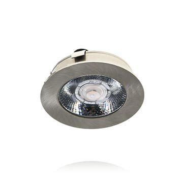 LED MEUBELSPOT | BASTON | 3W | 12V(DC) | IP44 | ZILVER | 14, Ophalen of Verzenden, Nieuw