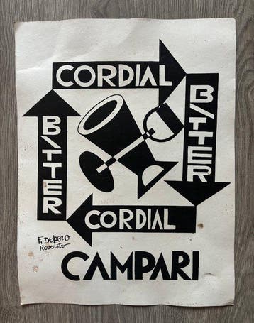 Depero Ferdinando - Campari Cordial Bitter – Piccolo poster