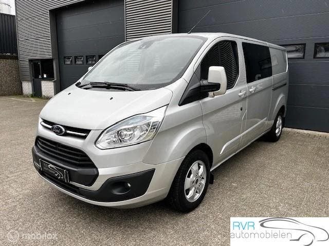Zakelijke lease - Ford Transit Custom Combi 2.2 TDCI L2H1, Auto's, Bestelauto's, Handgeschakeld, Financial lease, Ford, Stof, ABS