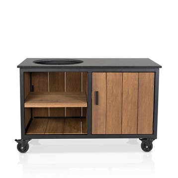 Buitenkeuken Fraké hout, Fraaii, Big Green Egg, Bastard, Tuin en Terras, Buitenkeukens, Houtskool, Fraaii , Nieuw, Ophalen of Verzenden