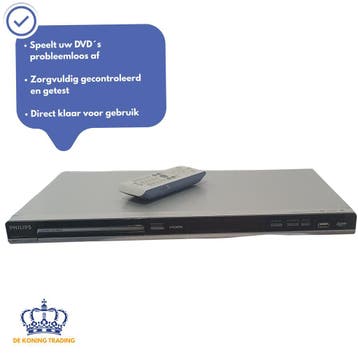 Philips DVP5960/12 | DVD Speler HDMI | DVDspeler | cd dvd, Verzenden, Zo goed als nieuw, Dvd-speler, Philips