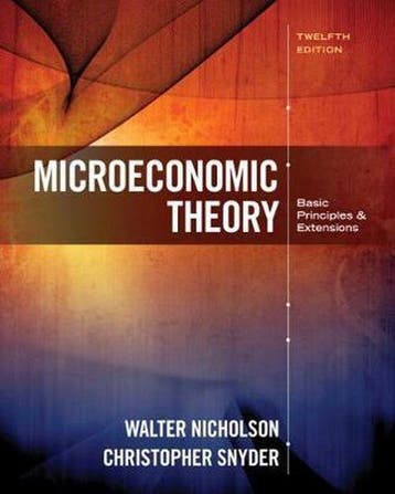 9781305505797 Microeconomic Theory | Tweedehands, Verzenden, Zo goed als nieuw, Nicholson, Walter
