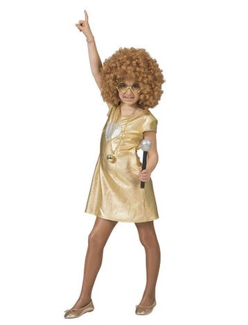 Disco Jurk Meisje Goud, Ophalen of Verzenden, Nieuw