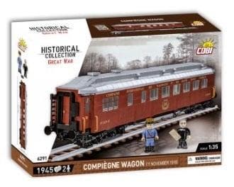 COBI 6291 Compiegne Wagon 1918 (Leger bouwsets), Verzenden, Nieuw