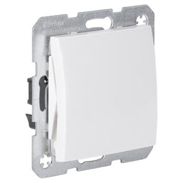 Wisselschakelaar | Berker | S1 (Inbouw, Wit), Verzenden, Nieuw