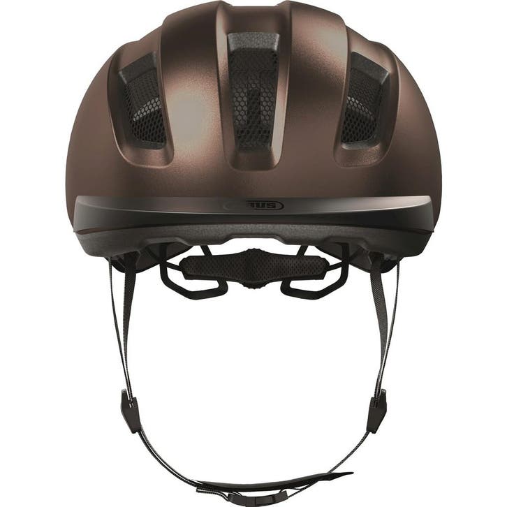 ABUS helm purl-y ace metallic copper l, Fietsen en Brommers, Fietsaccessoires | Fietskleding, Nieuw, Ophalen of Verzenden