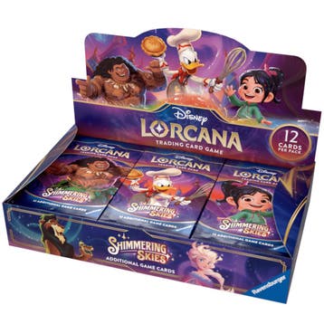 Disney Lorcana TCG - Shimmering Skies Boosterbox, Ophalen of Verzenden, Nieuw