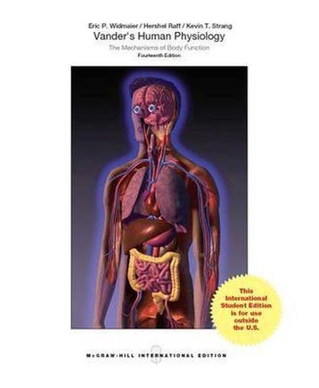 9781259251108 Vanders Human Physiology | Tweedehands, Boeken, Verzenden, Zo goed als nieuw, Eric Widmaier