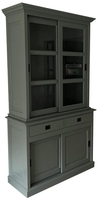 Buffetkast Engels groen Geleen 120cm, Ophalen of Verzenden, Nieuw