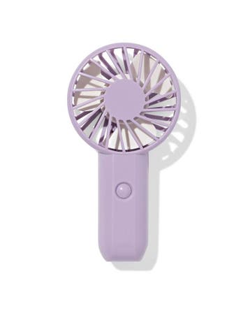 HEMA Oplaadbare handventilator 7x22cm paars, Verzenden, Nieuw