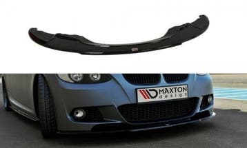 Voorspoiler BMW 3 Serie E92 E93 M-Pakket Zwart Glans, Ophalen of Verzenden, Nieuw