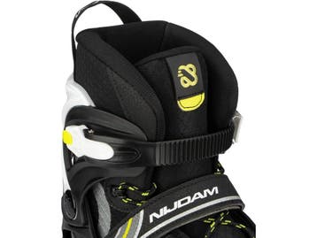 Nijdam Circle Rayzor - Skeelers - Semi-Softboot - Zwart -, Verzenden, Nieuw
