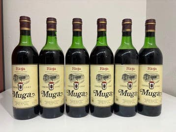 1982 Muga - Rioja - 6 Flessen (0.75 liter), Nieuw