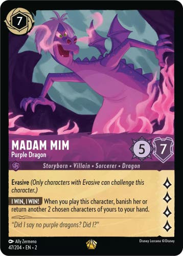 [47/204][S2] - MADAM MIM - Purple Dragon ENG NON-FOIL [M/NM], Verzenden, Nieuw