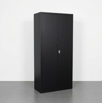 NIEUWE draaideurkast zwart - 180x80x38 cm, Ophalen of Verzenden, Nieuw in verpakking