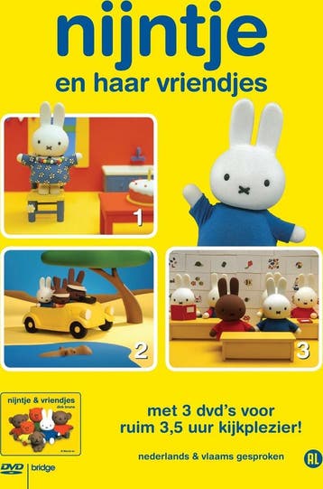 dvd - Nijntje En Haar Vriendjes - Box (Deel 1 t/m 3) - Ni..., Verzenden, Zo goed als nieuw