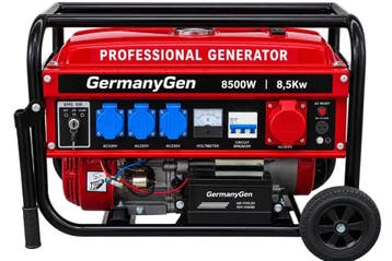 Benzine Noodstroomaggregaat 8500W Elektrische start nieuw, Nieuw, 10 tot 30 kVA, Elektrisch startend, Verzenden