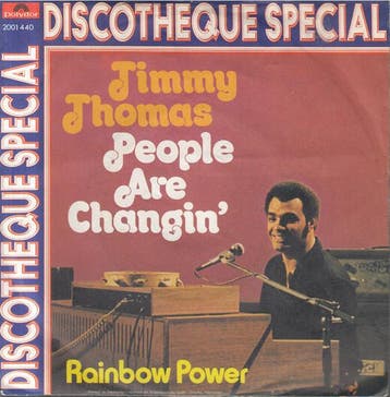 vinyl single 7 inch - Timmy Thomas - People Are Changin, Verzenden, Zo goed als nieuw, 7 inch, Pop